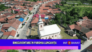 Binecuvântare în parohia Luncavița