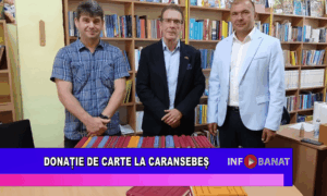 Donație de carte la Caransebeș