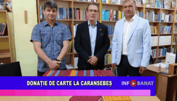 Donație de carte la Caransebeș
