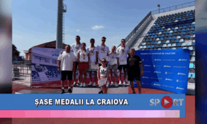 Șase medalii la Craiova