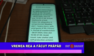 Vremea rea a făcut prăpăd