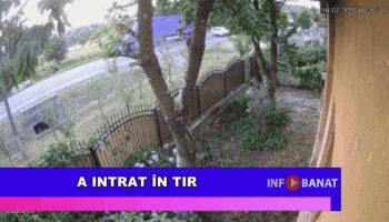 A intrat în tir