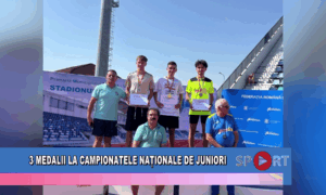 3 medalii la Campionate Naționale de Juniori U20