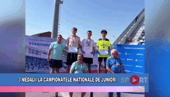 3 medalii la Campionate Naționale de Juniori U20