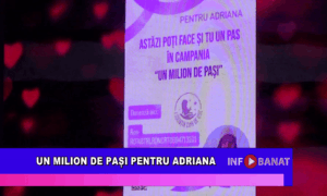 Un milion de pași pentru Adriana