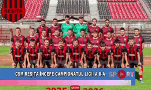 CSM Reșița începe campionatul Ligii a II-a