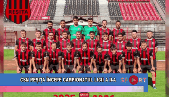 CSM Reșița începe campionatul Ligii a II-a