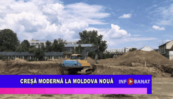 Creșă modernă la Moldova Nouă