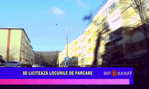 Se licitează locurile de parcare