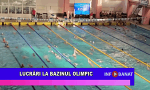 Lucrări la bazinul olimpic