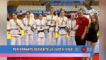 Performanțe deosebite la judo și volei