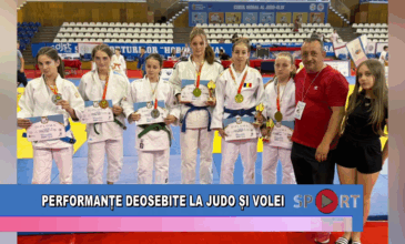 Performanțe deosebite la judo și volei