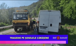 Tragedie pe șoselele cărășene