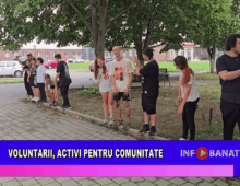 Voluntarii, activi pentru comunitate