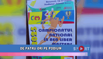 De patru ori pe podium
