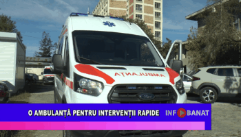 O ambulanță pentru intervenții rapide