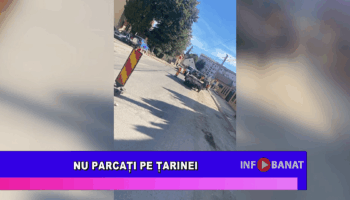 Nu parcați pe Țarinei