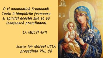 Deputatul Ion Marcel Vela urează La mulți ani!