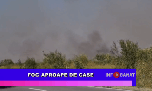 Foc aproape de case
