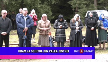 Hram la schitul din Valea Bistrei