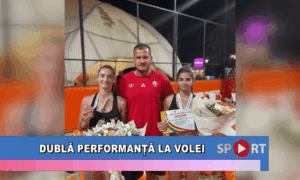 Dublă performanță la volei