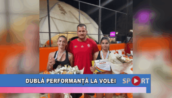 Dublă performanță la volei
