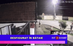 Desfigurat în bataie