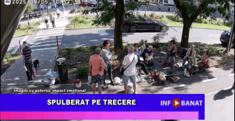 Spulberat pe trecere