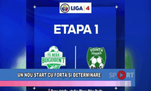 Un nou start cu forță și determinare