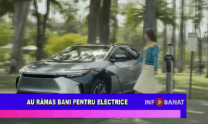Au rămas bani pentru electrice