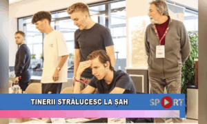 Tinerii strălucesc la șah
