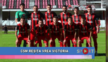 CSM Reșița vrea victoria