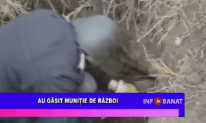 Au găsit muniție de război