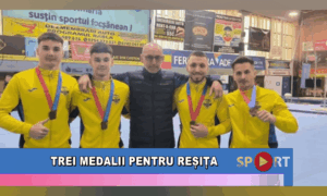 Trei medalii pentru Reșița