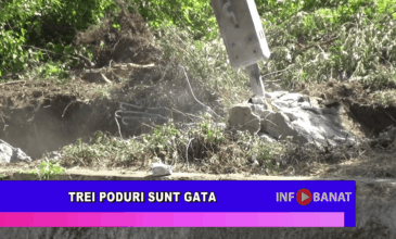Trei poduri sunt gata