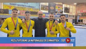 Rezultate bune la Naționalele de Gimnastică
