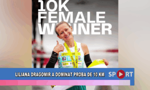 Liliana Dragomir a dominat proba de 10 km