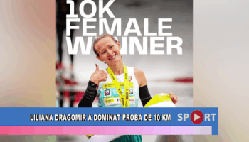 Liliana Dragomir a dominat proba de 10 km