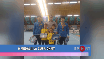 9 medalii la Cupa DKMT