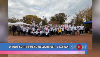 O nouă ediție a Memorialului Iosif Măzăran