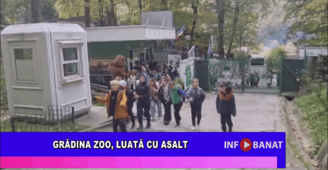 Grădina Zoologică, luată cu asalt