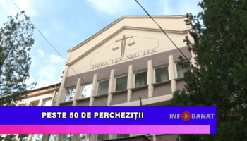 Peste 50 de percheziții