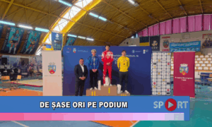 De șase ori pe podium