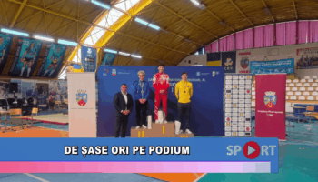 De șase ori pe podium