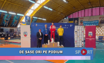 De șase ori pe podium