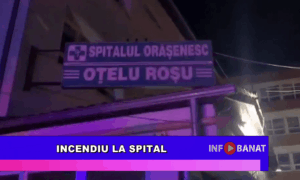 Incendiu la spital
