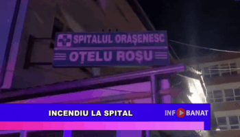 Incendiu la spital