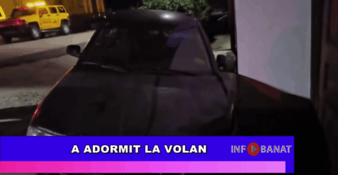 A adormit la volan