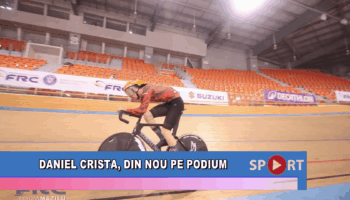 Daniel Crista, din nou pe podium