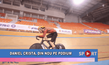 Daniel Crista, din nou pe podium